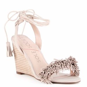 Rosea Sole Society Fringe Wedges